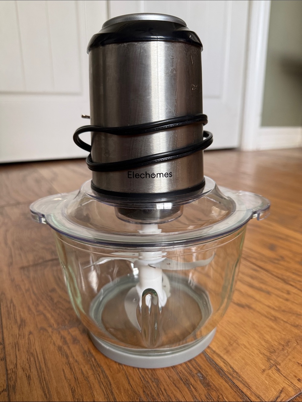 Stainless Steel Electric Food Chopper - Elechome - Silver - Picture 4 of 5